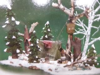 Department 56, "Mill Creek Campsite" Ornamental Collectable (E5-1-2)