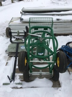 Green Hose Cart.