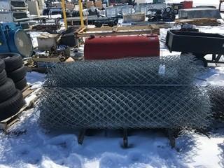 (3) Rolls of Chain Link Fence.