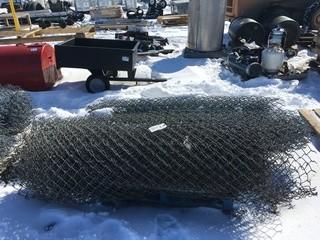 (3) Rolls of Chain Link Fence.
