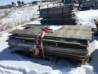 3/4" Plywood Assorted Sizes.