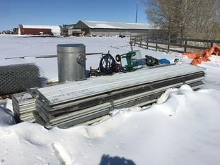 Overhead Door 16'x14' & 14'x14' Overhead Door c/w Hardware.