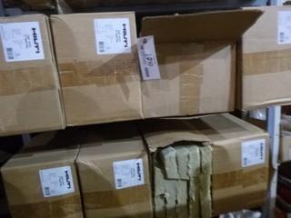 8 Boxes of Hilti 1.5" Speed Plugs