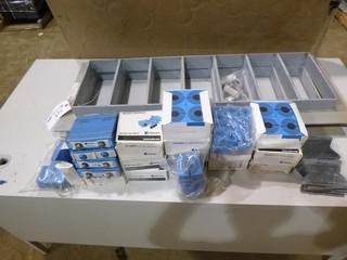 (2) G Frames G8X7, Quantity of Rotec Models RM120 for Cable or Pipe