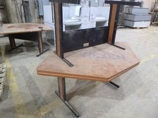 (2) Wood Tables