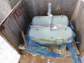 (2) Anderson Air Cylinders, Type 951100MD, Size 0.5X1