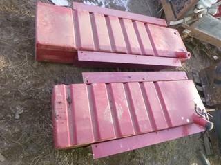 (2) Frost Fighter Fuel Tank c/w Bottom Metal Frame, 64" x 16" x 10.5"