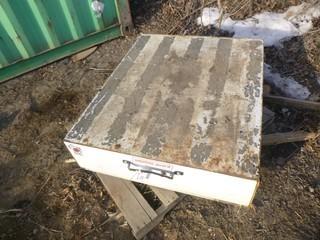 Knaack Weather Guard Job Box, Model 338-3, 48" x 39.5" x 11", SN 1002618106