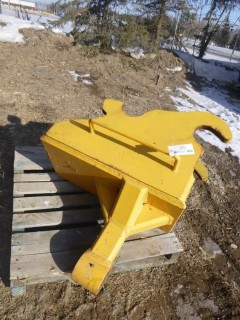 Attachment For Loader Backhoe/Auger, 17" Between Attachment Point 