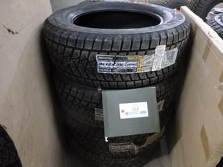 (4) Bridgestone Blizzak DM-V2 Winter Tires - 245/60R18 *Unused*