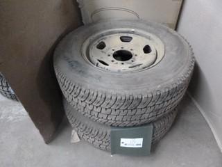 (2) Michelin LTX All Terrain Tires, On Rims - 275/70R18
