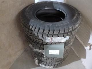(4) Tempra Trail Cutter M+S Tires - 245/75R16 *Pinned For Studs**Unused*