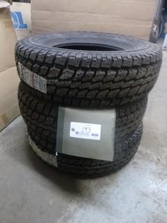(3) Dean Wintercat SST Winter Tires - LT245/75R16 *Pinned For Studs**Unused*