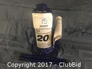 Lee Tools 20-TON Hydraulic Bottle Jack
