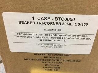 50ML Plastic Beakers (100)