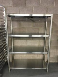 4 Tier Stainless Steel Shelf