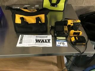 Dewalt 20V Drill w/ 2 Batteries and Charger