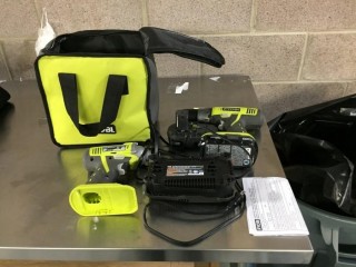 Ryobi 18V Drill/Impact Drill w/ 2 Batteries and Charger