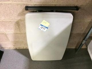 Small Grey Folding Table.