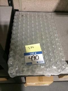 30ml Clear Glass Bottles Trays
