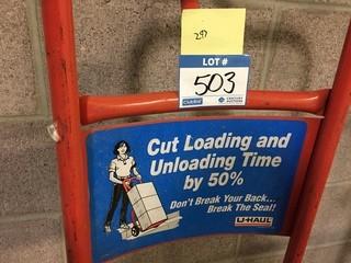 Uhaul Orange Dolly