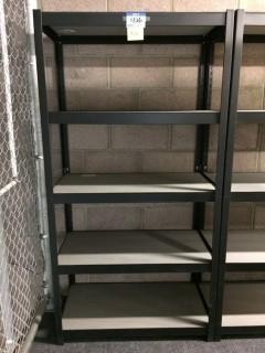5 Tier Shelf 6' x 36 3/4" x 18 3/4"