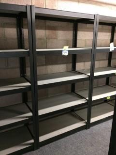 5 Tier Shelf 6' x 36 3/4" x 18 3/4"