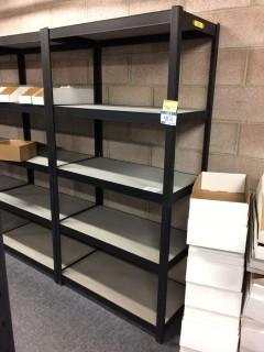 5 Tier Shelf 6' x 36 3/4" x 18 3/4"