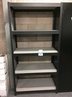 5 Tier Shelf 6' x 35 3/4" x 18 3/4" 