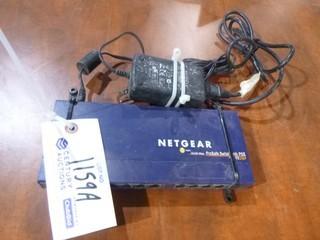 Netgear Prosafe, Model FS108P, 8 Port, 10/100 Switch With 4 Port PDE