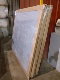 (5) Portable Room Dividers, 60" Long, 65" High