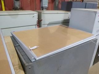(4) 48" x 36" Cork Boards
