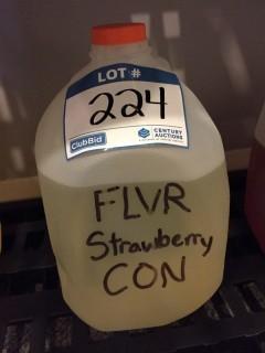 4L Jug of Strawberry Flavour Concentrate.