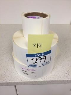 3" x  5" Labels (3)