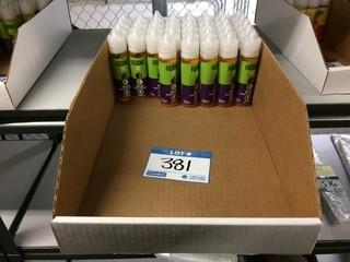 Box of 60ml Bottles of Fuzions 6mg Nicotine Grape Apple Vape Juice. 