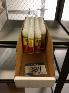 Box of 60ml Bottles of Fuzions Vape Juice 6mg Nicotine Strawberry Lemon.