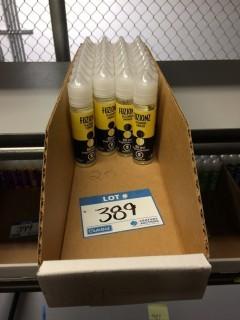Box of 60ml Bottles of Fuzions Vape Juice 3mg Nicotine Blackberry Lemonade.