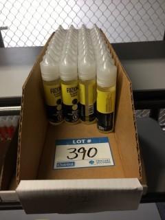 Box of 60ml Bottles of Fuzions Vape Juice 6mg Nicotine Blackberry Lemonade.