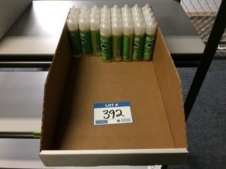 Box of 60ml Bottles of Fuzions Vape Juice 3 mg Nicotine Avid Apple.