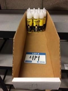 Box of 60ml Bottles of Fuzions Vape Juice 6mg Nicotine Blackberry Lemonade.