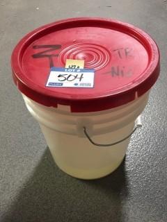 20L Pail of Raspberry Flavour Concentrate (Open Approx. 2L Remain).