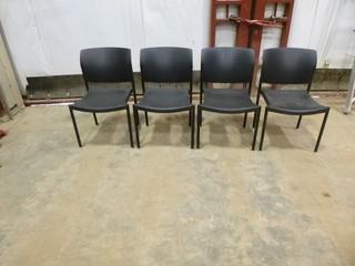 (4) Black Chairs