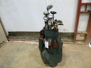 Ducks Unlimited Bag w/ Golf Clubs (E4-1-1)