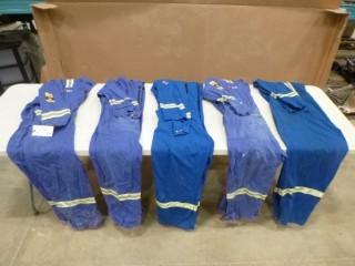 (5) Coveralls, 3 Large, 2 XL (E4-5-2)