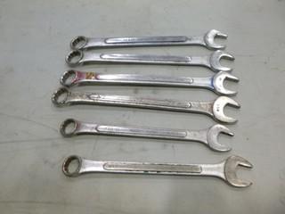 (4) 1 1/4" Wrench, (2) 1 1/16" Wrench (E4-1-1)