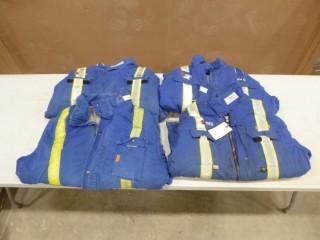 (4) Fire Resistant Winter Jackets, 2 Large, 2 XL (E4-4-3)