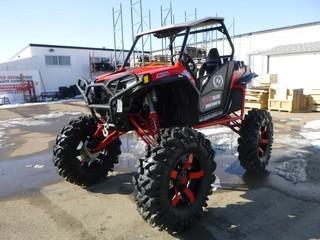 SUPER CUSTOM 2012 Polaris Razor 900XP 12" of Lift with 40" Tires!!  only 24kms on all the accessories.  Comes with replacement engine with 1 year warranty *NOTE: Currently does not start, bottom end bearings need repair due to water pump seal*