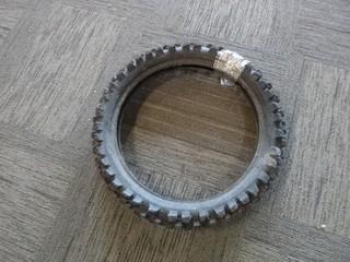 (1) Bridgestone Motorcycle Tire, 100/90-19 57M (Used)