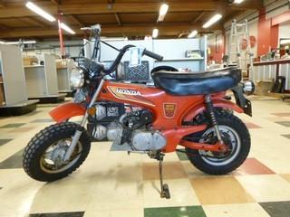 1980 Honda Mini Trail 70 Motor Bike 70CC, Showing 3227.3 KMS, SN CT70-5105555