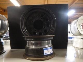 (1) Steel Can Am Rim 12x7, Used, 4/137 Bolt Pattern, C/w (1) Steel Can Am Rim 12x7, Used, 4/144 Bolt Pattern